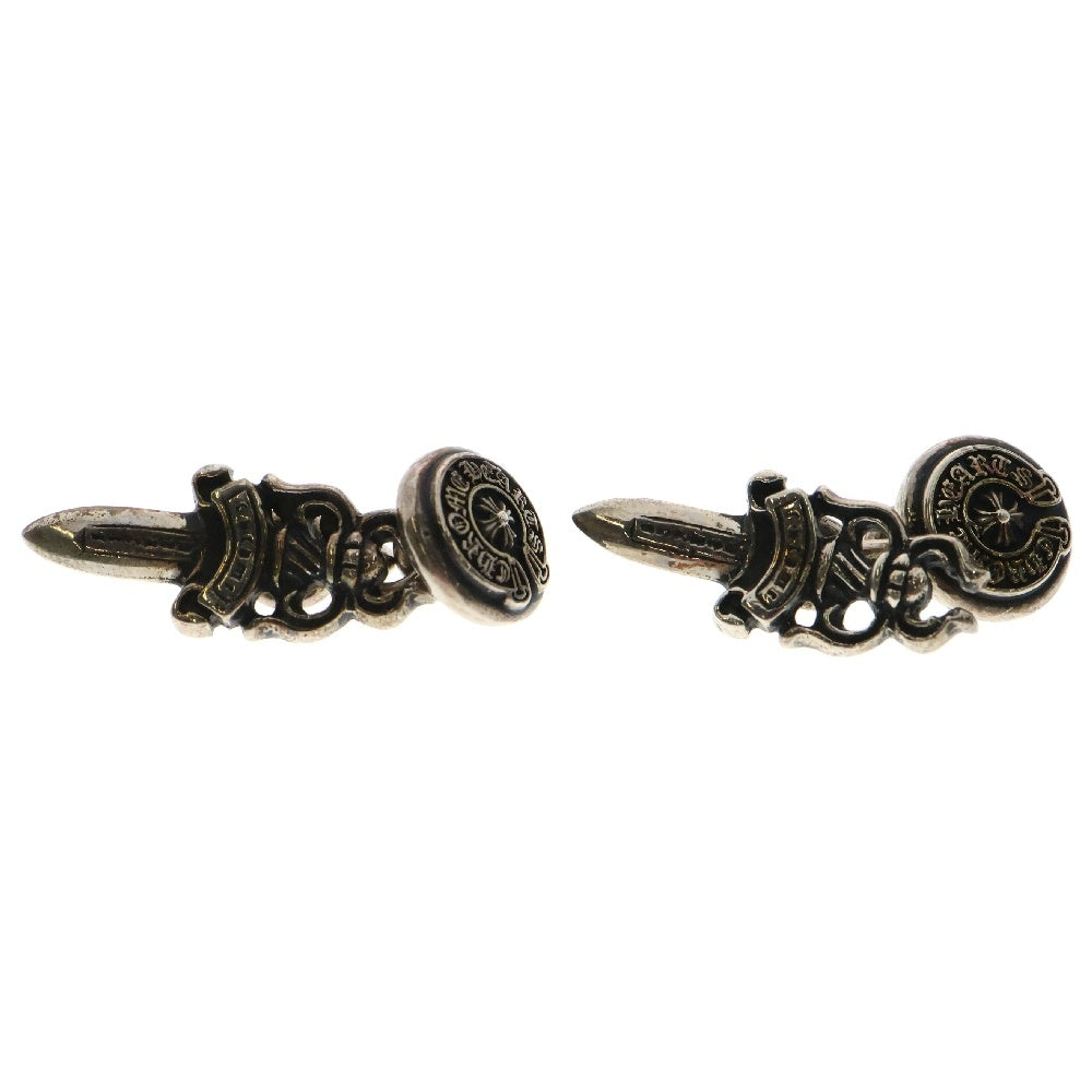CHROME HEARTS(クロムハーツ) DAGGER CUFFLINKS ダガー ロゴ ホースシュー カフス シルバー
