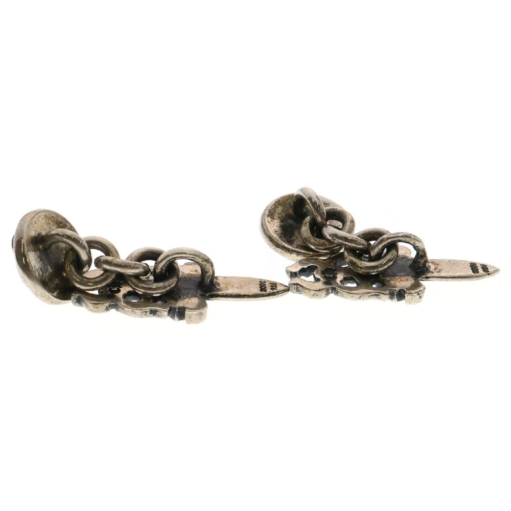 CHROME HEARTS(クロムハーツ) DAGGER CUFFLINKS ダガー ロゴ ホースシュー カフス シルバー