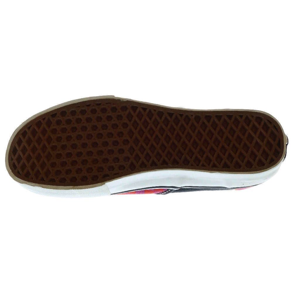 VANS(ヴァンズ) Vault CLASSIC.SLIP-ON LX Crimson/Violet/B/W Checkerboard ボルト クラシック スリッポン チェッカーボード ローカットスニーカー US9.5/27.5cm 4826276095