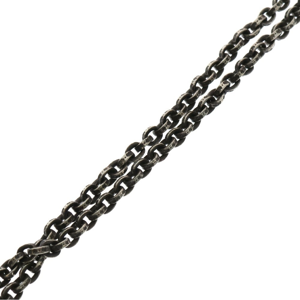 CHROME HEARTS(クロムハーツ) PPR CHN SML CH CRS ペーパーチェーンスモールCHクロス ネックレス シルバー 20inch