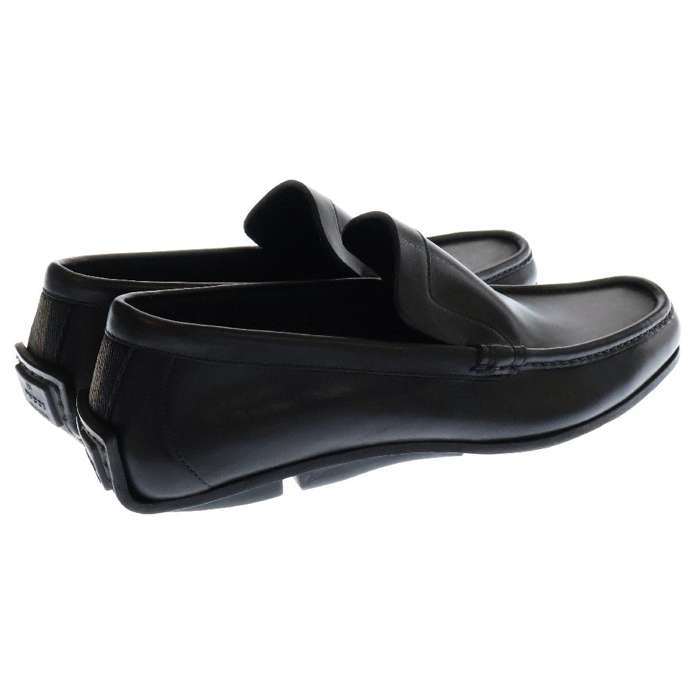 GUCCI(グッチ) モカシン ネロ シェリーライン レザー ドライビングシューズ ブラック 091100