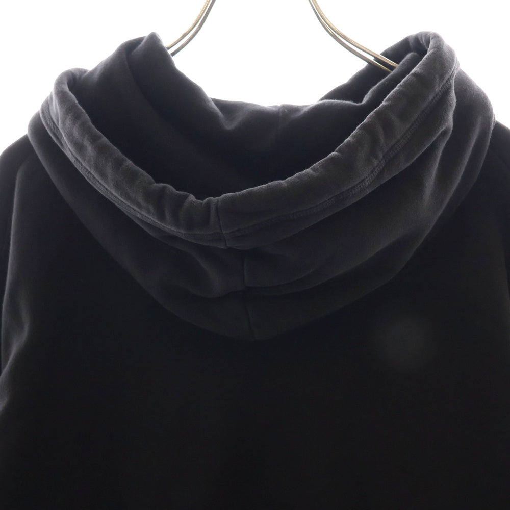 DSQUARED2(ディースクエアード) フロントロゴプリント プルオーバーパーカー フーディー スウェット ブラック S74GU0691 S25030