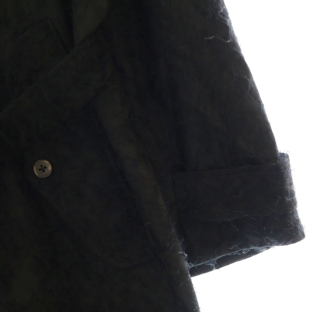 SUGARHILL(シュガーヒル) 24AW HAIRLY BALMAKAAN COAT バルマカーン ロングコート ブラック 2411300102