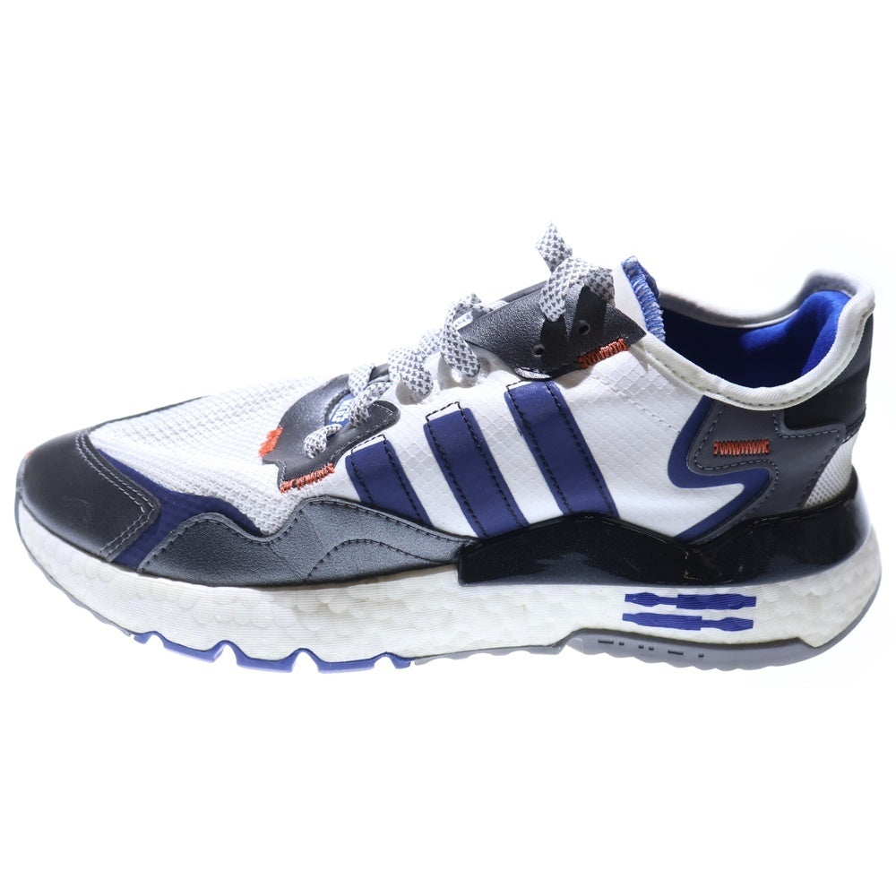 adidas(アディダス) ×STAR WARS Nite Jogger Storm Trooper スターウォーズ ナイトジョガーストームトルーパー ローカットスニーカー ホワイト/ブルーUS9/27cm 004001