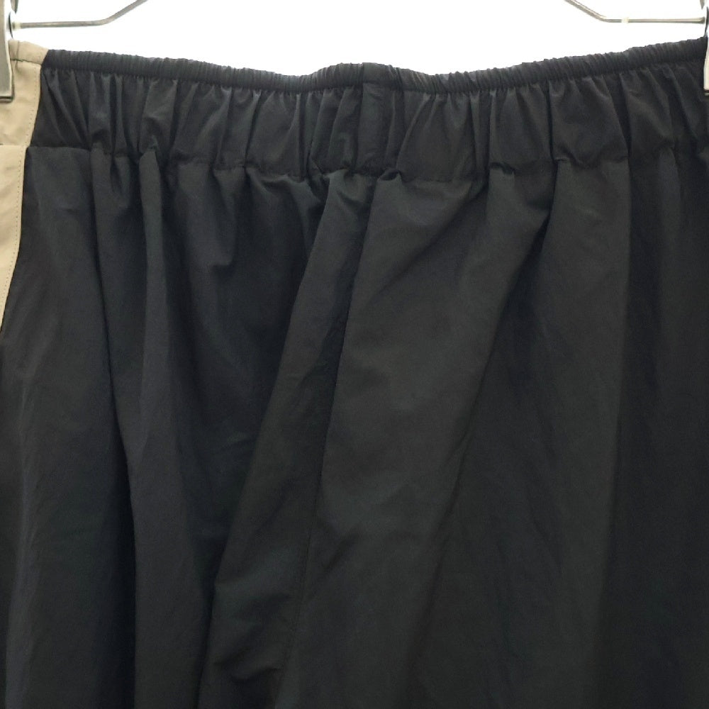 Palm Angels(パームエンジェルス) 23AW NYRON TRACK JOGGERS ナイロン トラック サイドストライプ ジョガーパンツ ブラック PMCJ018F23FAB0011003