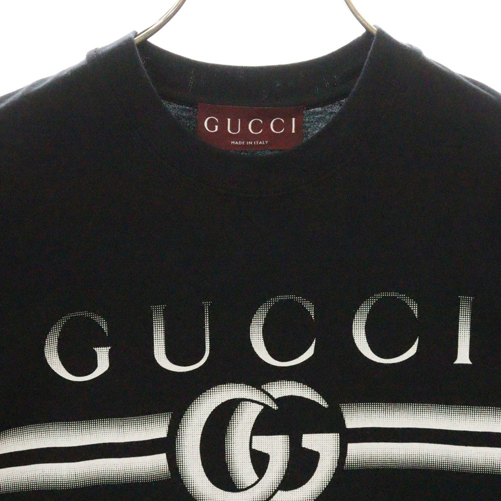 GUCCI(グッチ) 25SS FIRENZE フェード フロントプリント半袖Tシャツカットソー 785345 XJGKJ