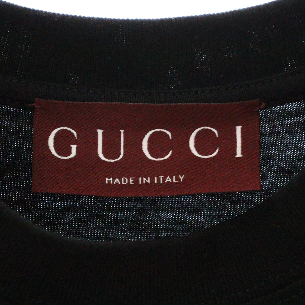 GUCCI(グッチ) 25SS FIRENZE フェード フロントプリント半袖Tシャツカットソー 785345 XJGKJ