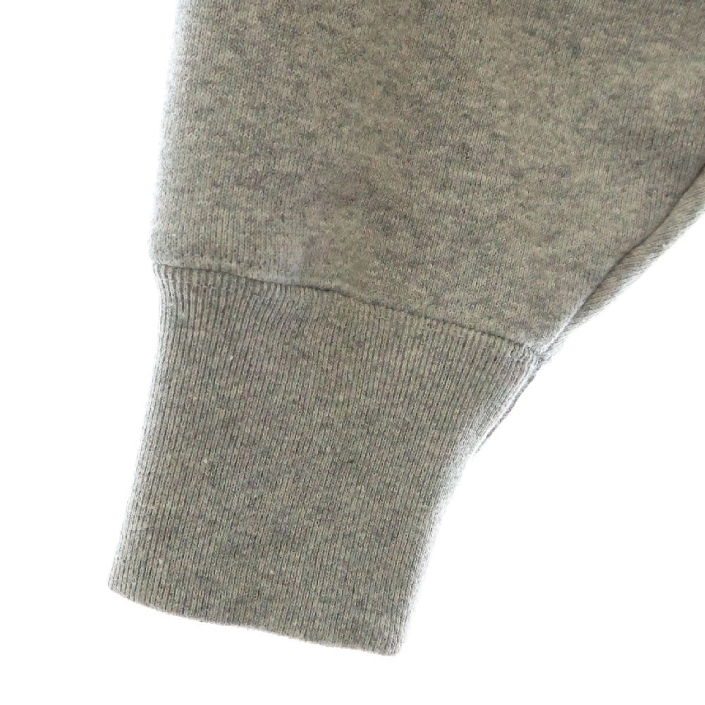 SAPEur(サプール) JUST IMAGINE THE FUTURE DoTMAN CREWWNECK SWEAT ロゴプリント クルーネックスウェットトレーナー グレー