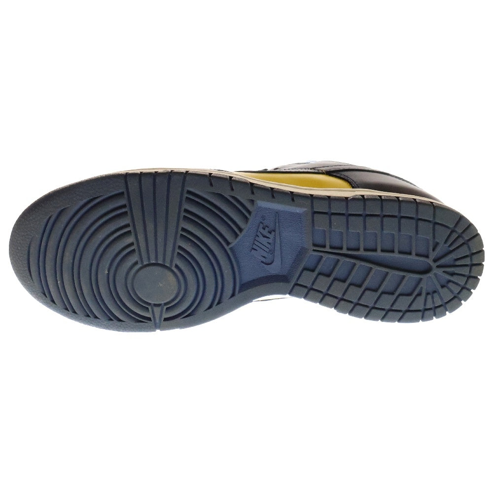 NIKE(ナイキ) DUNK LOW MICHIGAN ダンク ミシガン ローカットスニーカー ネイビー/イエロー US11/29cm DD1391-700
