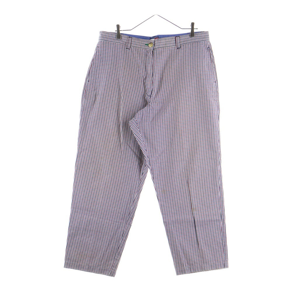 TOMMY HILFIGER(トミーヒルフィガー) チェック柄 コットン チノパンツ マルチ