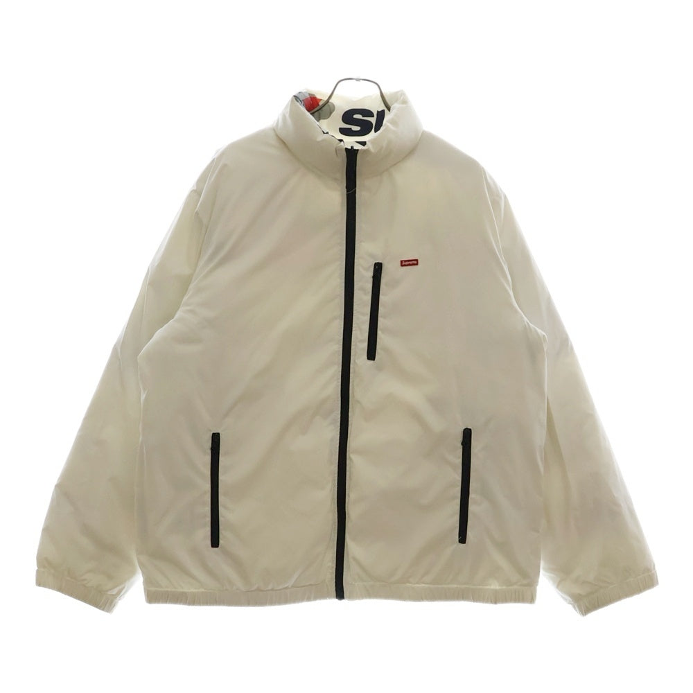 SUPREME(シュプリーム) 18AW NY Reversible Puffy Jacket フォトプリントリバーシブルジャケット ホワイト