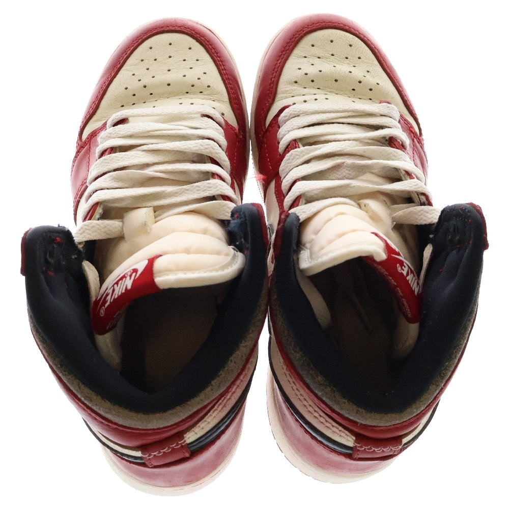 NIKE(ナイキ) AIR JORDAN 1 ロスト&ファウンド エアジョーダン1 シカゴ ハイカットスニーカー US4Y/23cm FD1437-612 レディース