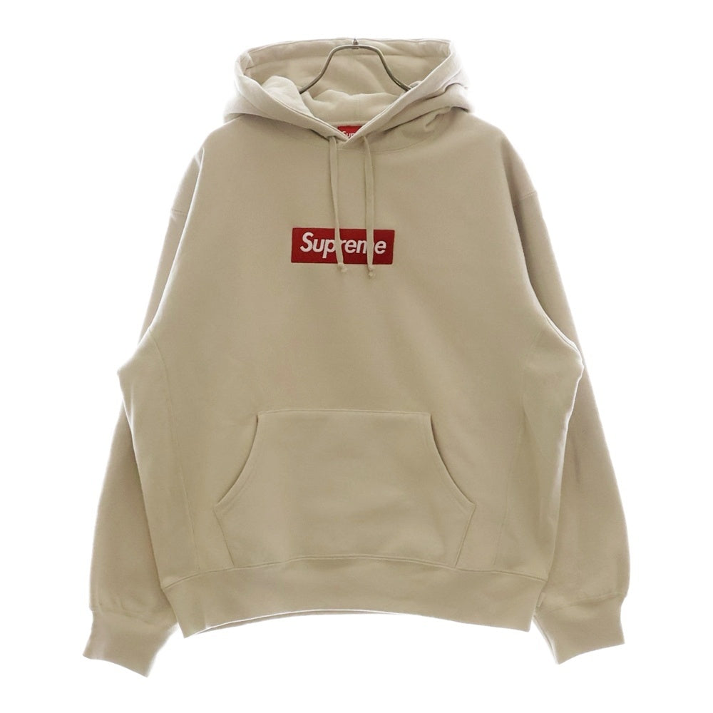 SUPREME(シュプリーム) 24AW Box Logo Hooded Sweatshirts ボックスロゴ プルオーバースウェットパーカーフーディ ナチュラル