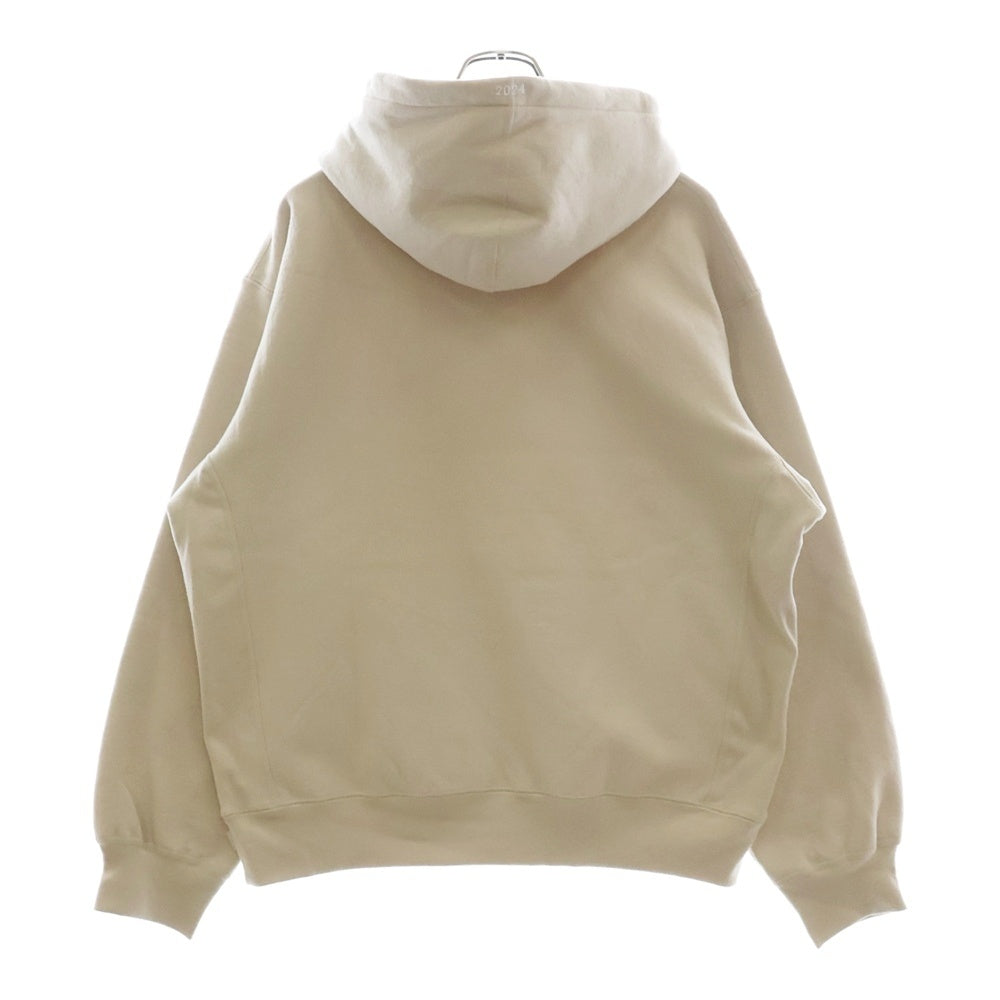 SUPREME(シュプリーム) 24AW Box Logo Hooded Sweatshirts ボックスロゴ プルオーバースウェットパーカーフーディ ナチュラル