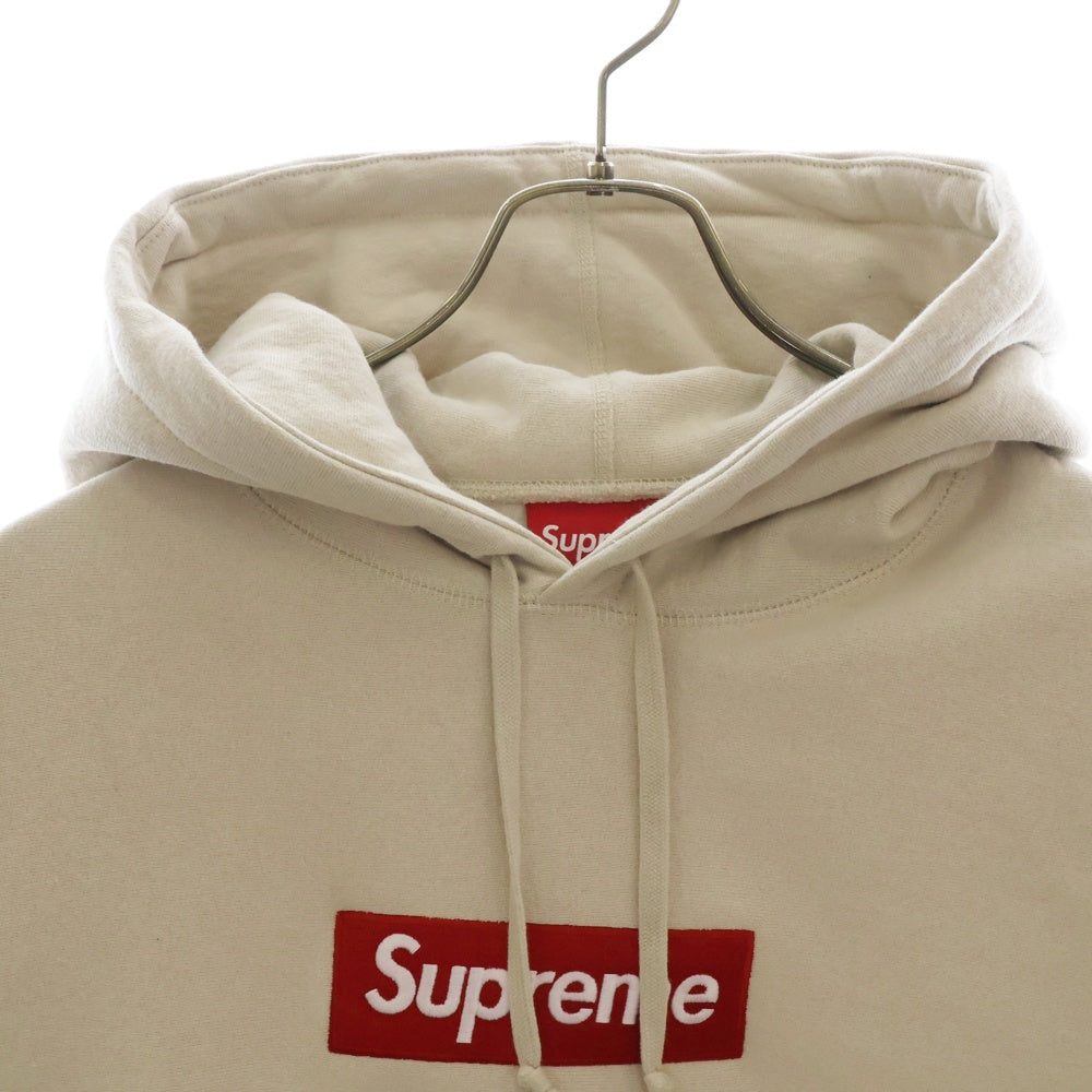 SUPREME(シュプリーム) 24AW Box Logo Hooded Sweatshirts ボックスロゴ プルオーバースウェットパーカーフーディ ナチュラル
