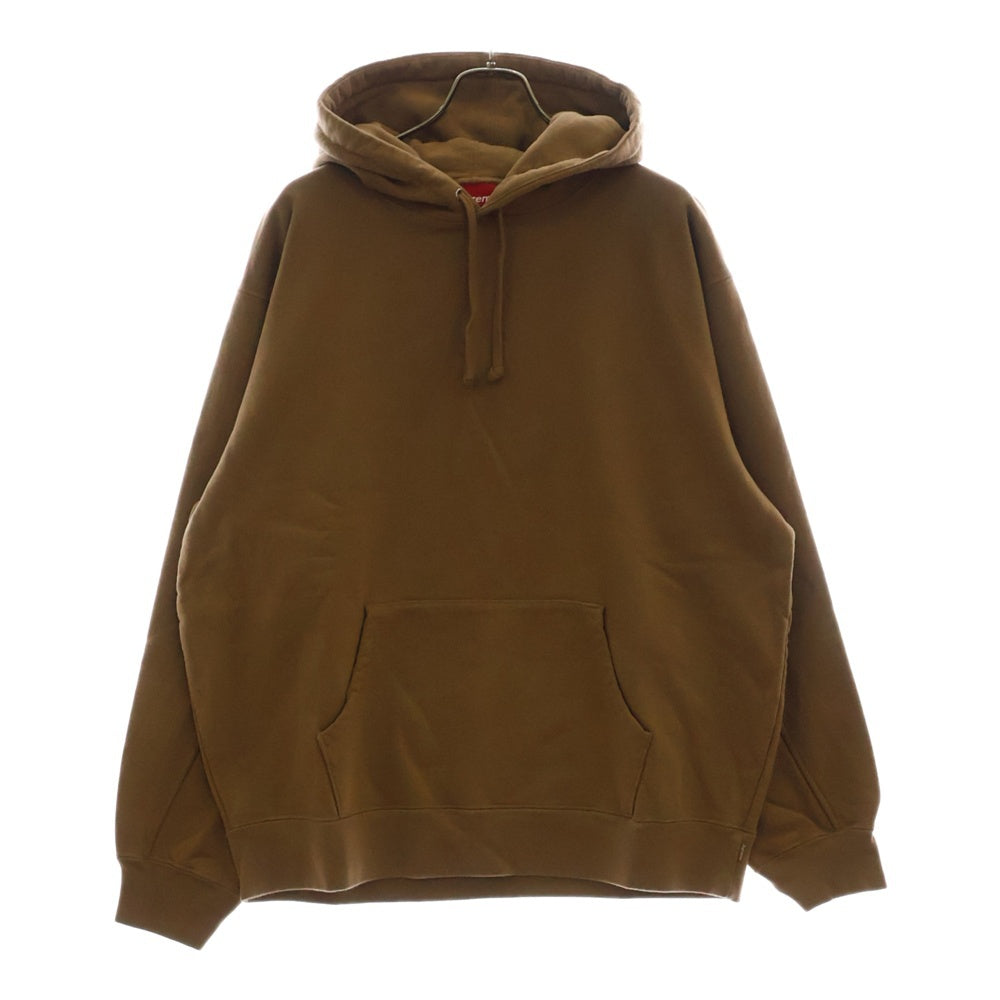 SUPREME(シュプリーム) 22SS Cropped Panels Hooded Sweatshirt クロップドパネル プルオーバースウェットパーカーフーディー ライトブラウン