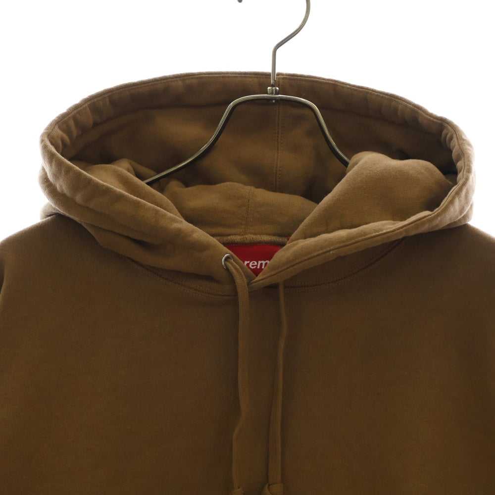 SUPREME(シュプリーム) 22SS Cropped Panels Hooded Sweatshirt クロップドパネル プルオーバースウェットパーカーフーディー ライトブラウン