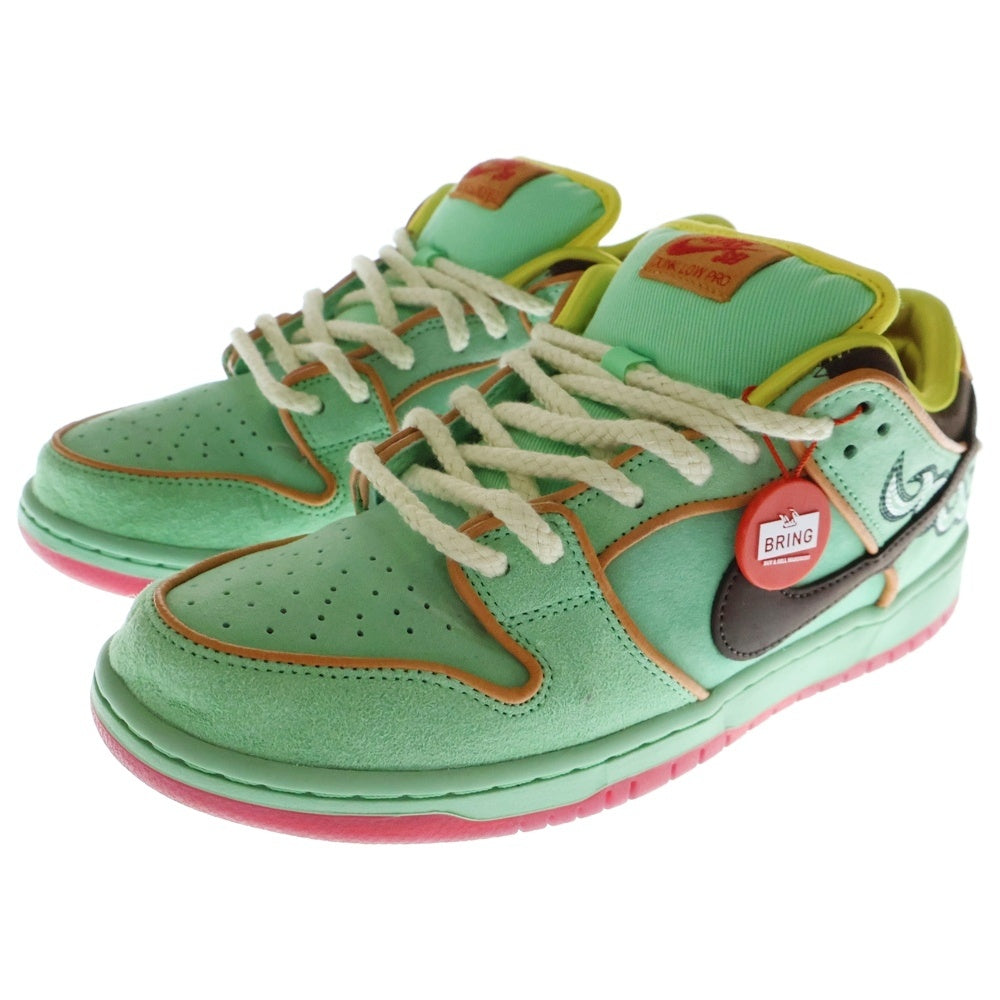 NIKE SB(ナイキエスビー) Dunk Low Pro Tourmaline ダンクロープロ ローカットスニーカー トルマリン グリーン US10/28.0cm HF3058-300