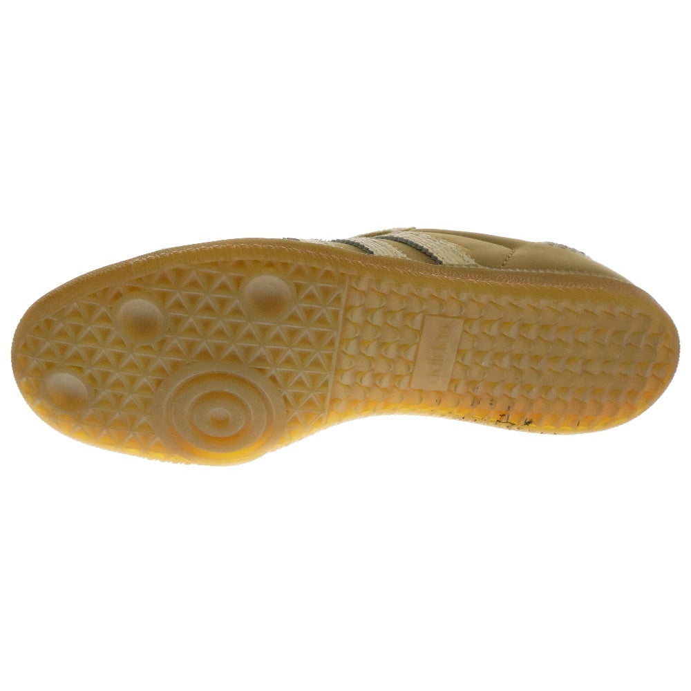 adidas(アディダス) ×Wales Bonner SAMBA ×ウェールズボナー サンバ ローカットスニーカー ベージュ US9.5/27.5cm IH3261