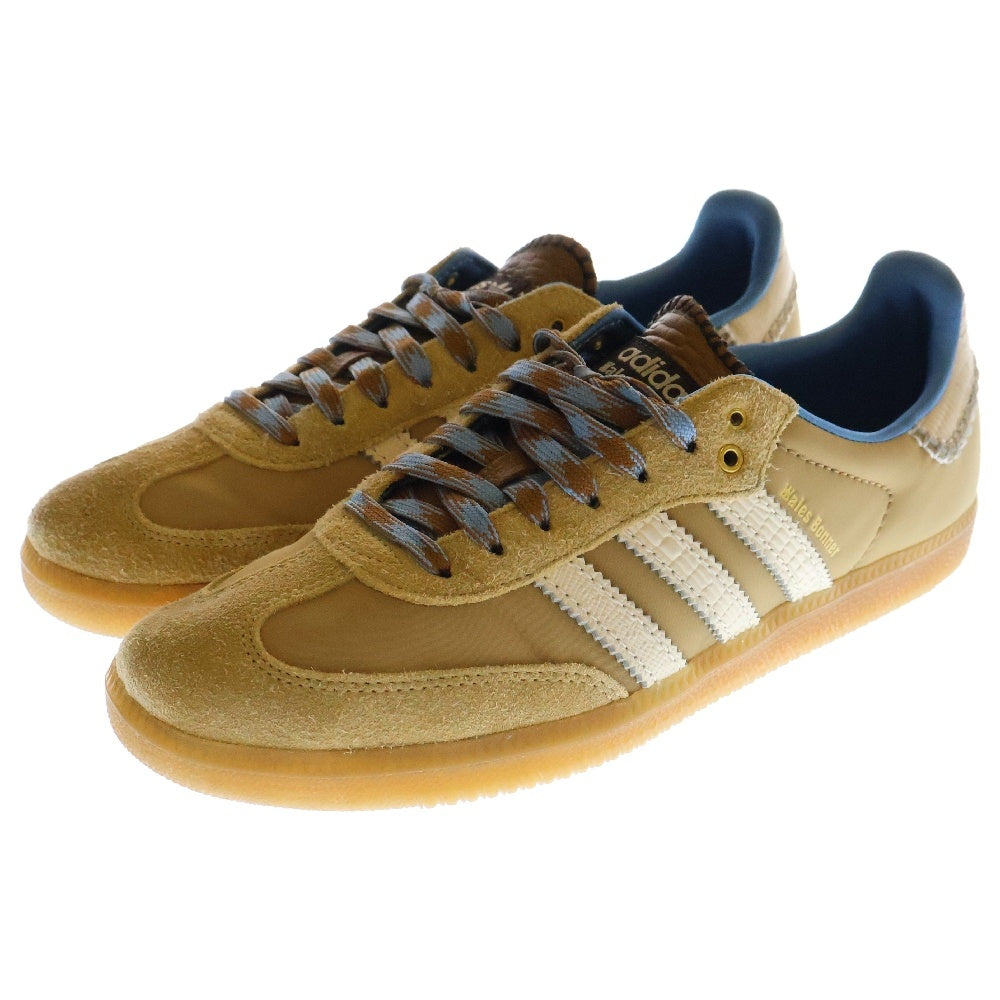 adidas(アディダス) ×Wales Bonner SAMBA ×ウェールズボナー サンバ ローカットスニーカー ベージュ US9.5/27.5cm IH3261