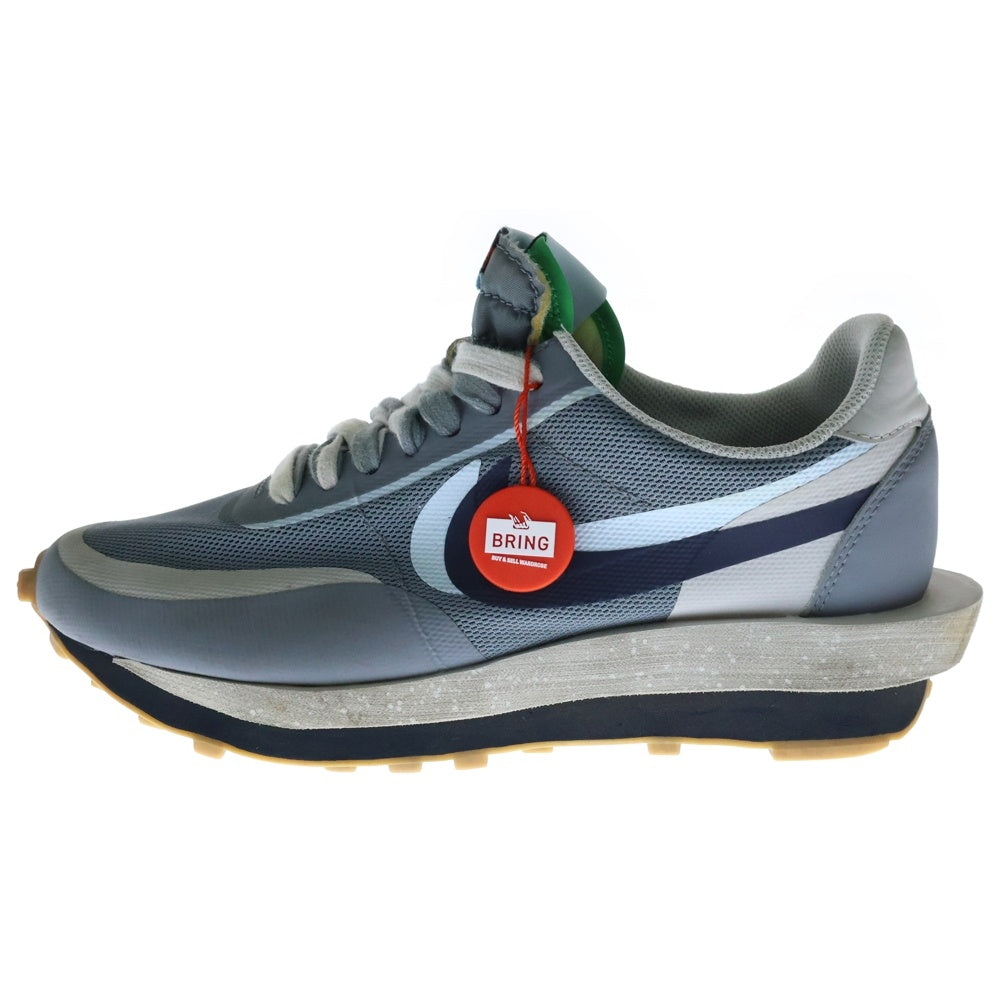 NIKE(ナイキ) ×CLOT×Sacai LDWAFFLE クロット サカイ エルディワッフル ローカットスニーカー グレー US9.5/27.5cm DH3114-001