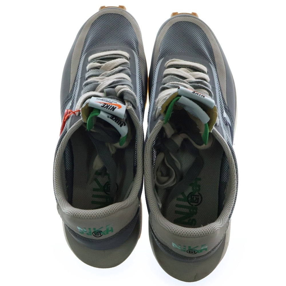 NIKE(ナイキ) ×CLOT×Sacai LDWAFFLE クロット サカイ エルディワッフル ローカットスニーカー グレー US9.5/27.5cm DH3114-001