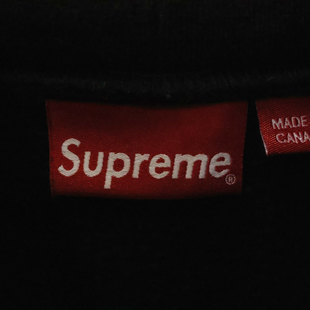 SUPREME(シュプリーム) 22AW S Logo Hooded Sweatshirt Sロゴフーデッドスウェットプルオーバーパーカー ブラック
