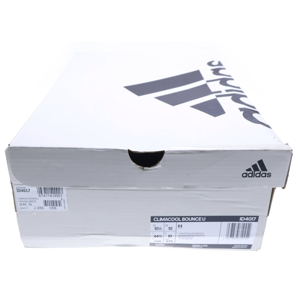 adidas(アディダス) CLIMACOOL BOUNCE クライマクールバウンス ローカットスニーカー ホワイト/レッド US10.5/28.5cm ID4017