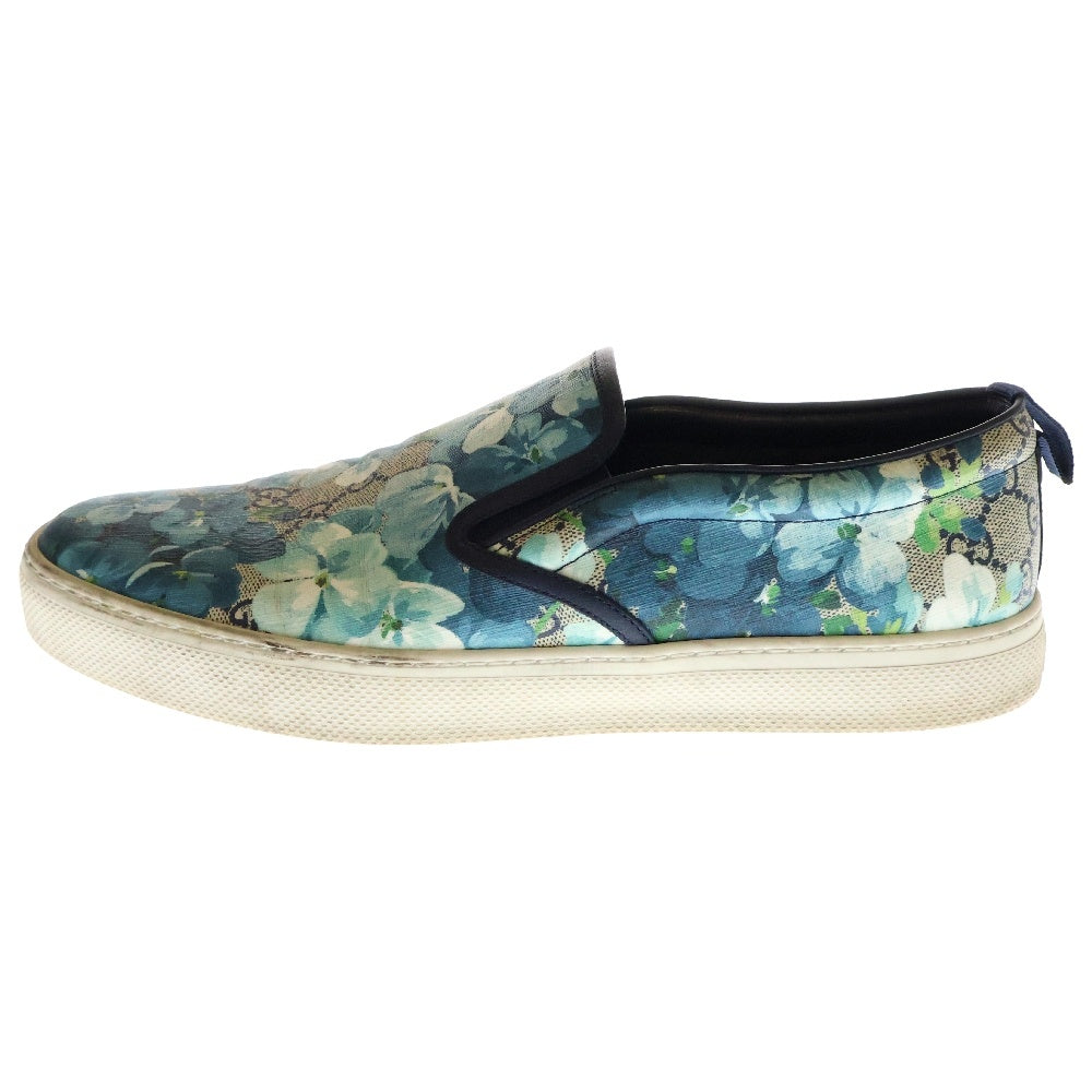 GUCCI(グッチ) GGブルームス フローラルスリッポン シューズ ブルー 546152