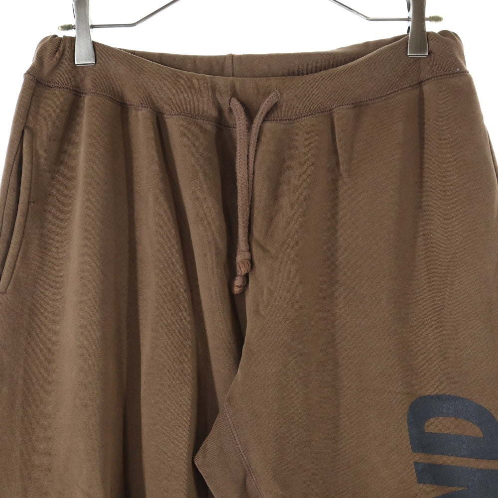 WIND AND SEA(ウィンダンシー) × GOD SELECTION XXX ゴッドセレクショントリプルエックス スウェットパンツ ブラウン