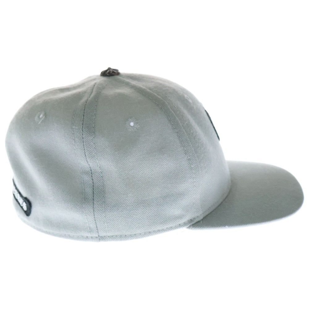 CHROME HEARTS(クロムハーツ) TRUCKER CAP CH刺繍 クロス ベースボールキャップ グレー