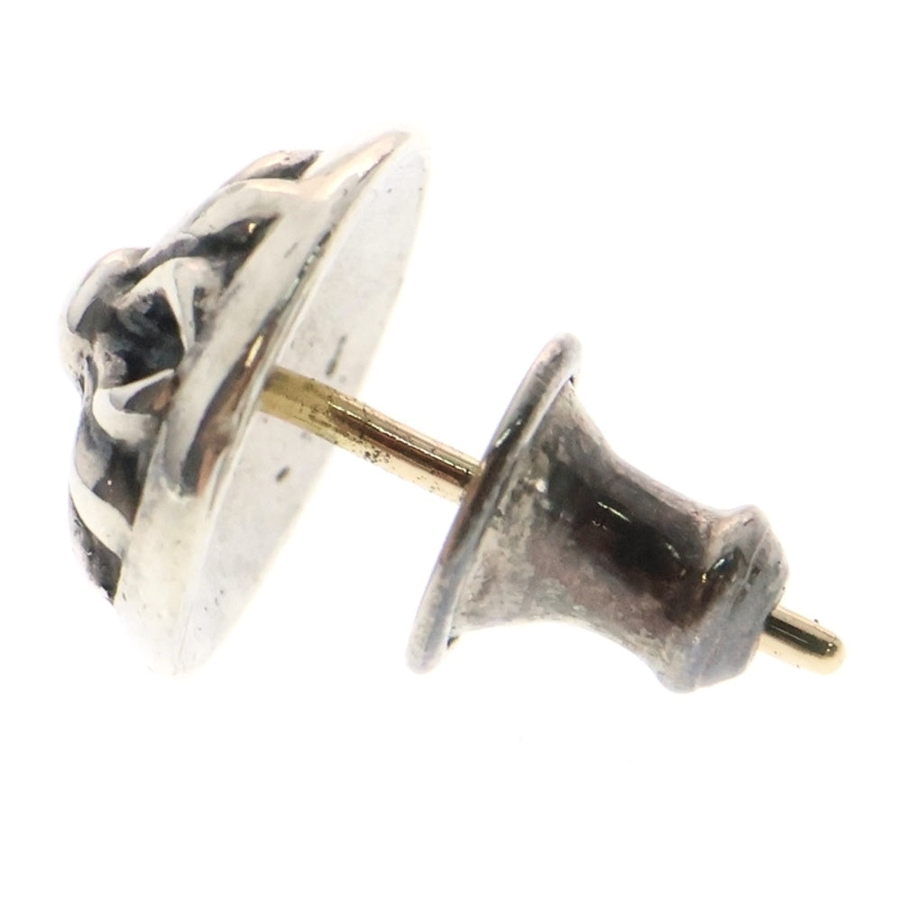 CHROME HEARTS(クロムハーツ) STUD CRSBLL クロスボールスタッドピアス シルバー BCA110