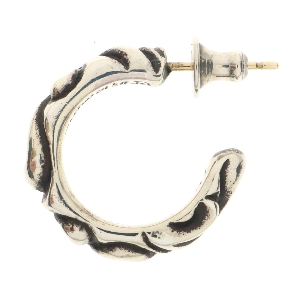 CHROME HEARTS(クロムハーツ) HOOP SCROOL スクロール フープピアス シルバー BCA102