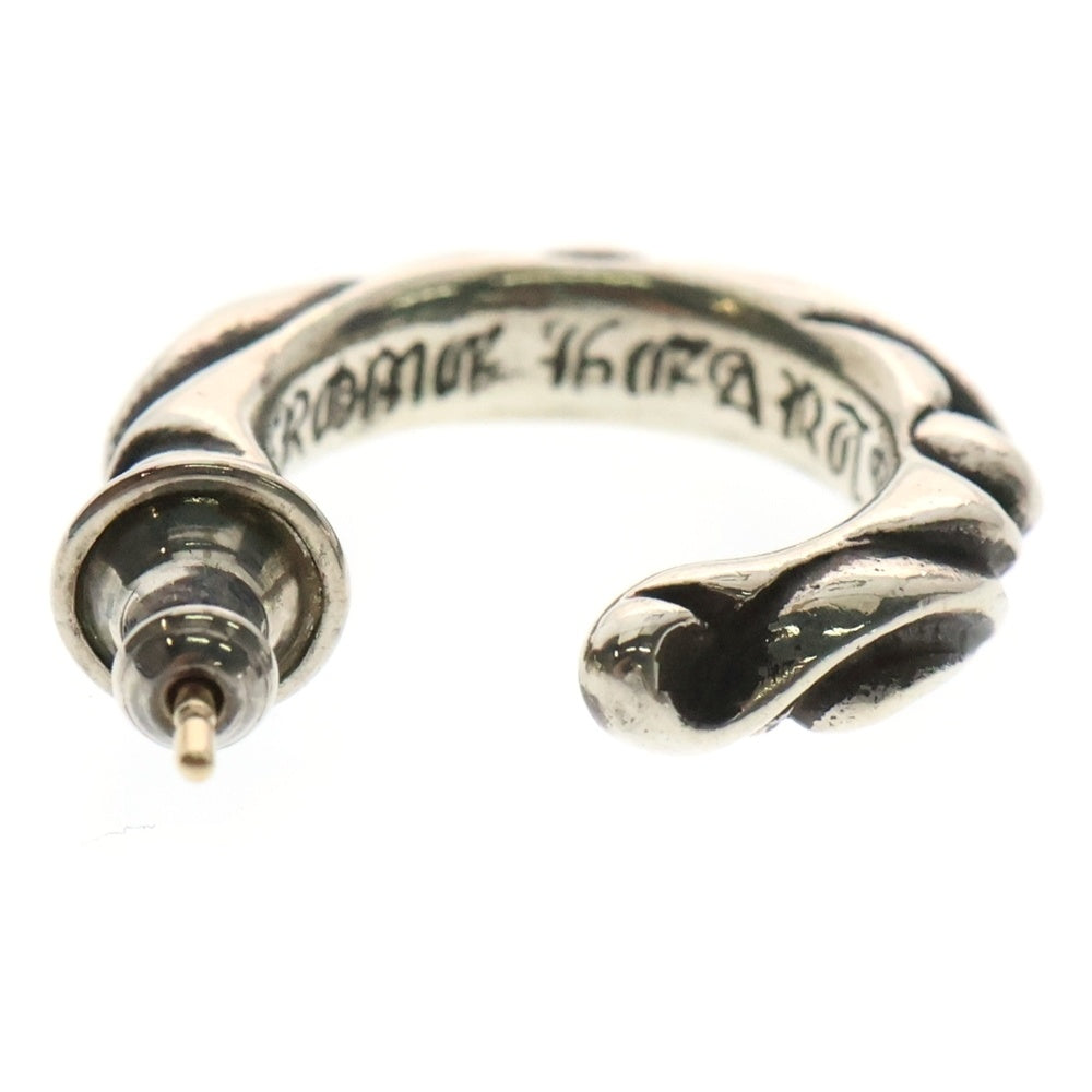 CHROME HEARTS(クロムハーツ) HOOP SCROOL スクロール フープピアス シルバー BCA102