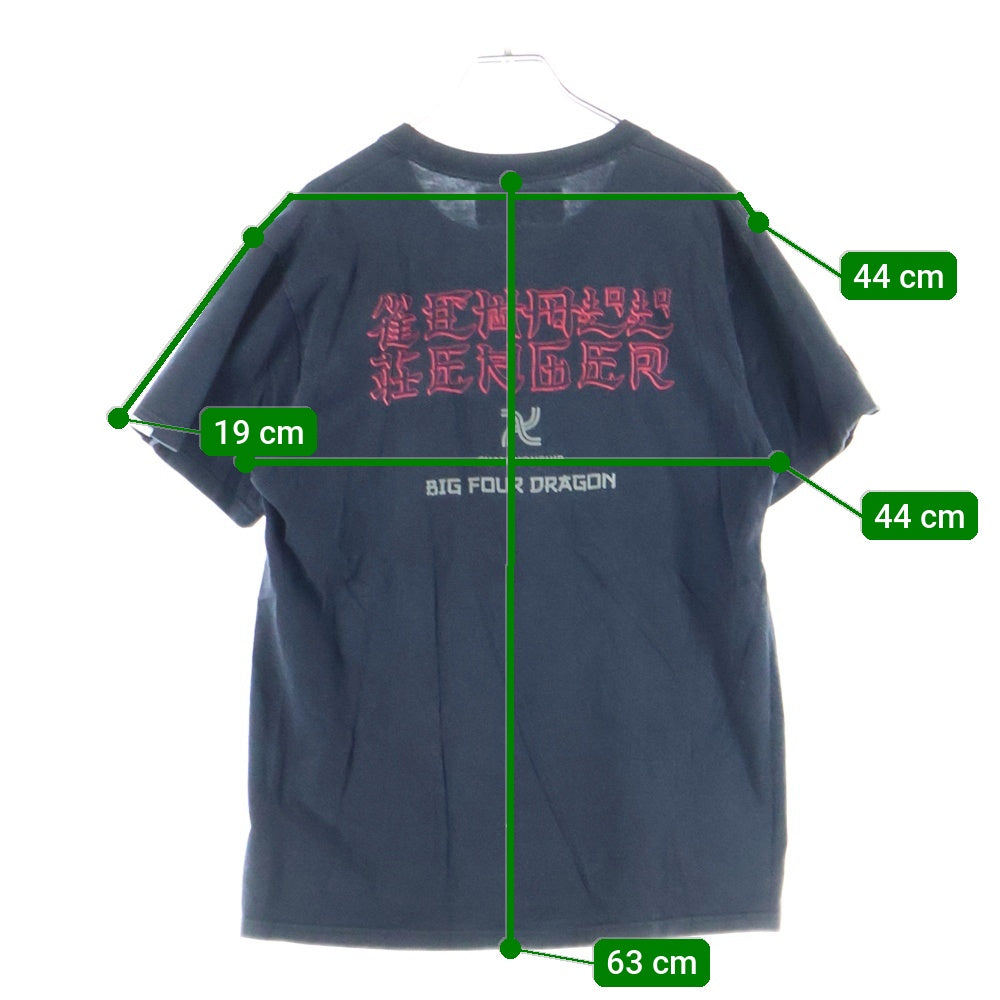 CHALLENGER(チャレンジャー) ×7STARS プリント 半袖Tシャツ カットソー ブラック