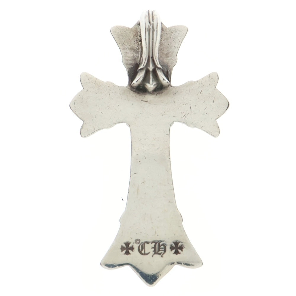 CHROME HEARTS(クロムハーツ) DBL CH CRS SML P/DMND スモールダブルCHクロスペンダントトップ PAVEダイヤ シルバー