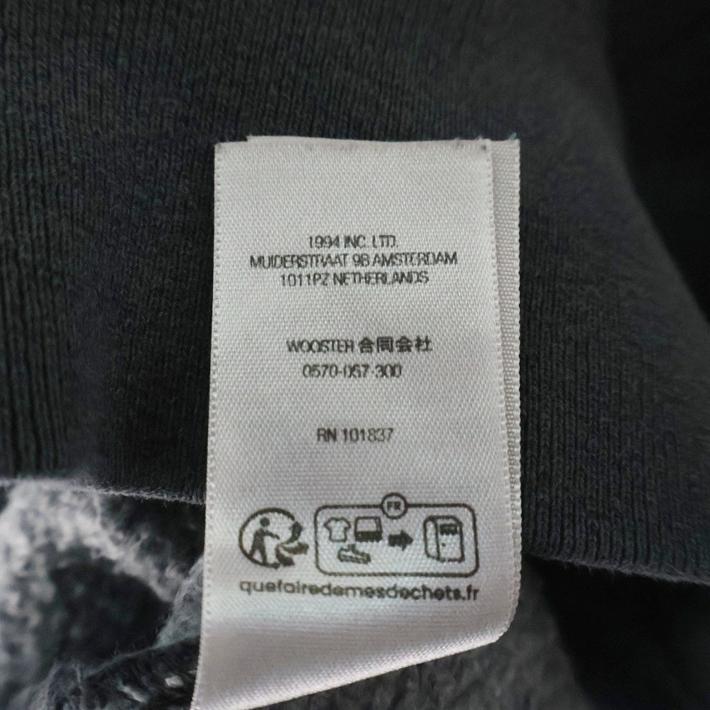 SUPREME(シュプリーム) 23SS Overdyed S Logo Hooded Sweatshirt オーバーダイ Sロゴ プルオーバースウェットパーカー フーディ ブラック