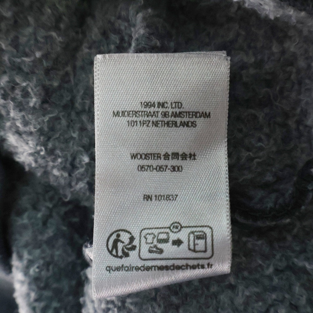 SUPREME(シュプリーム) 23SS Overdyed S Logo Hooded Sweatshirt オーバーダイ Sロゴ プルオーバースウェットパーカー フーディ ブラック