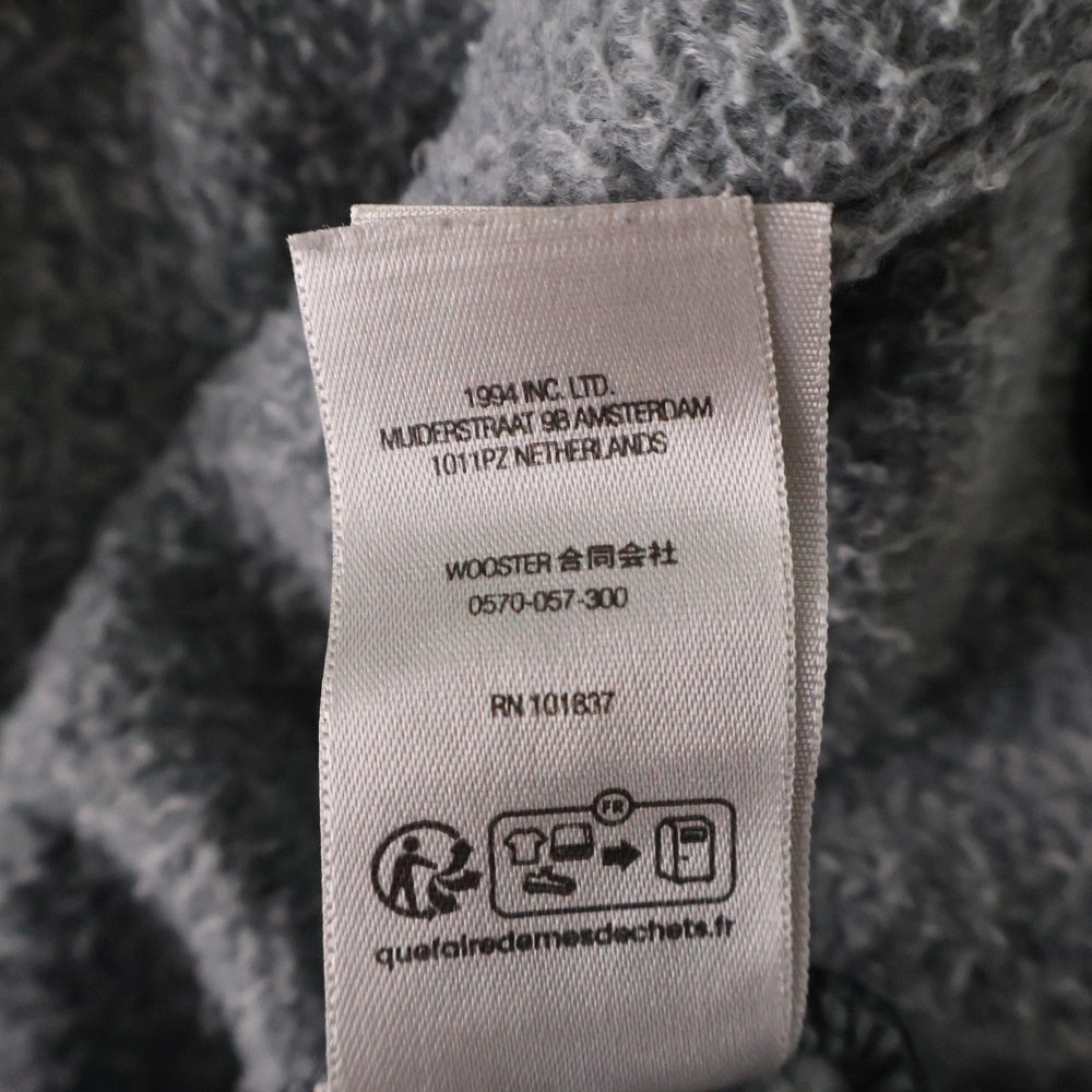SUPREME(シュプリーム) 23SS Overdyed S Logo Hooded Sweatshirt オーバーダイ Sロゴ プルオーバースウェットパーカー フーディ ブラック