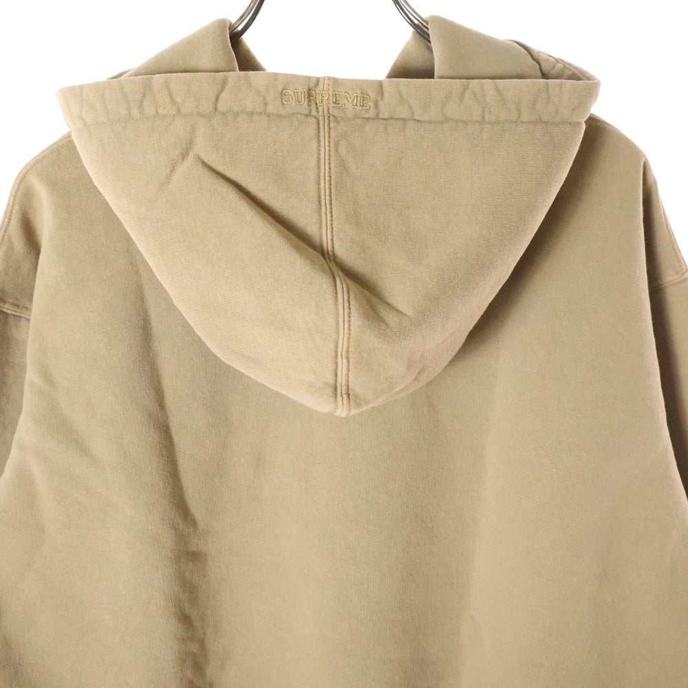 SUPREME(シュプリーム) 23SS Overdyed S Logo Hooded Sweatshirt オーバーダイ Sロゴ プルオーバースウェットパーカー フーディ ベージュ