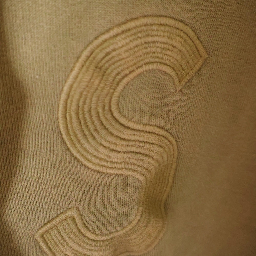 SUPREME(シュプリーム) 23SS Overdyed S Logo Hooded Sweatshirt オーバーダイ Sロゴ プルオーバースウェットパーカー フーディ ベージュ
