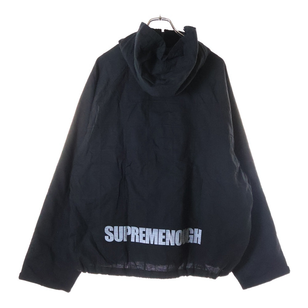 SUPREME(シュプリーム) 25SS×GOODENOUGH Patchwork Madras Hooded Jacket グッドイナフ パッチワーク マドラス フーデッドジャケット フーディ ブラック