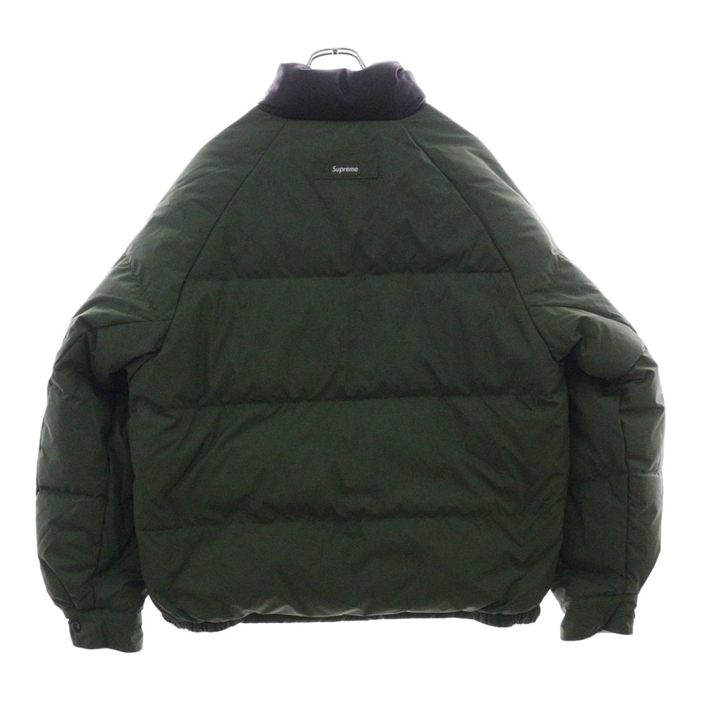 SUPREME(シュプリーム) 24SS Reversible Down Puffer Jacket リバーシブル ダウン パファージャケット パープル/ホワイト/カーキ
