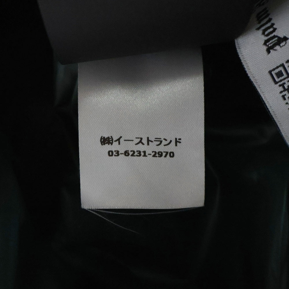 Palm Angels(パームエンジェルス) 23SS Classic Track Puffed Vest クラシック トラック パッフド ダウン ベスト グリーン PMED018F22FAB0015510