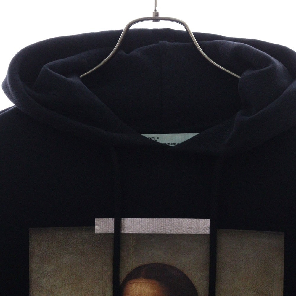 OFF-WHITE(オフホワイト) 18SS MONA LISA PULLOVER HOODIE モナリザ プルオーバー フーディー パーカー スウェット ブラック OMBB029S18003012