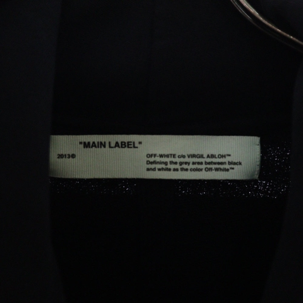 OFF-WHITE(オフホワイト) 18SS MONA LISA PULLOVER HOODIE モナリザ プルオーバー フーディー パーカー スウェット ブラック OMBB029S18003012