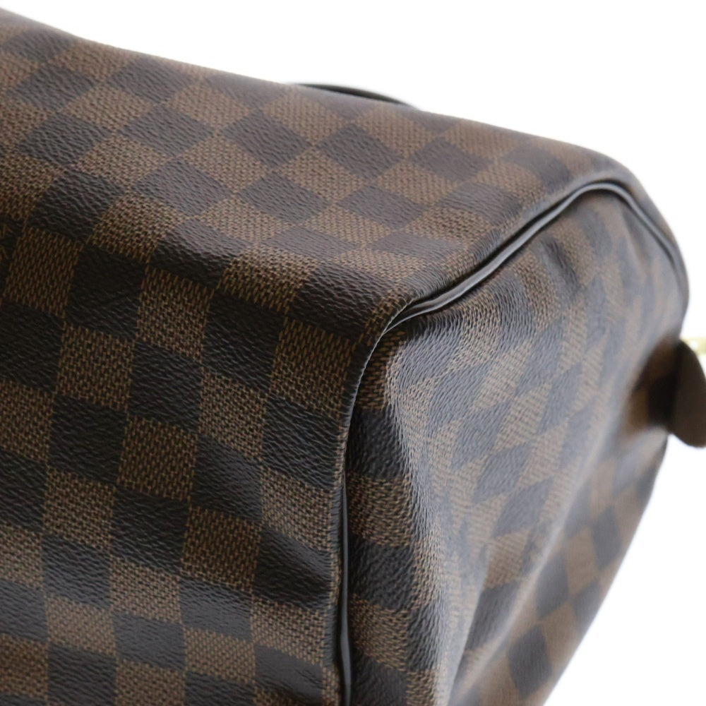 LOUIS VUITTON(ルイヴィトン) ダミエ スピーディ35 ミニボストンバッグ ハンドバッグ ミニバッグ ブラウン ゴールド金具
