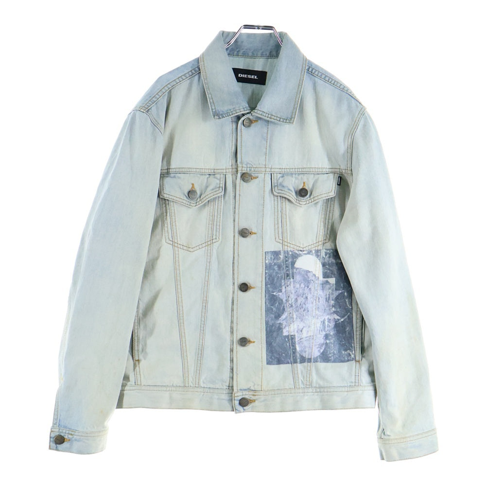 DIESEL ペイント加工デニムジャケット DIESEL(ディーゼル) デニムジャケット Gジャン ペイント加工 インディゴ