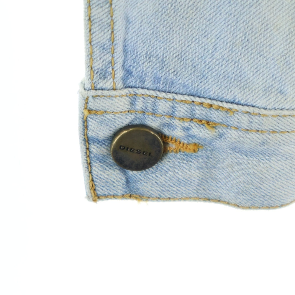 DIESEL(ディーゼル) デニムジャケット Gジャン ペイント加工 インディゴ