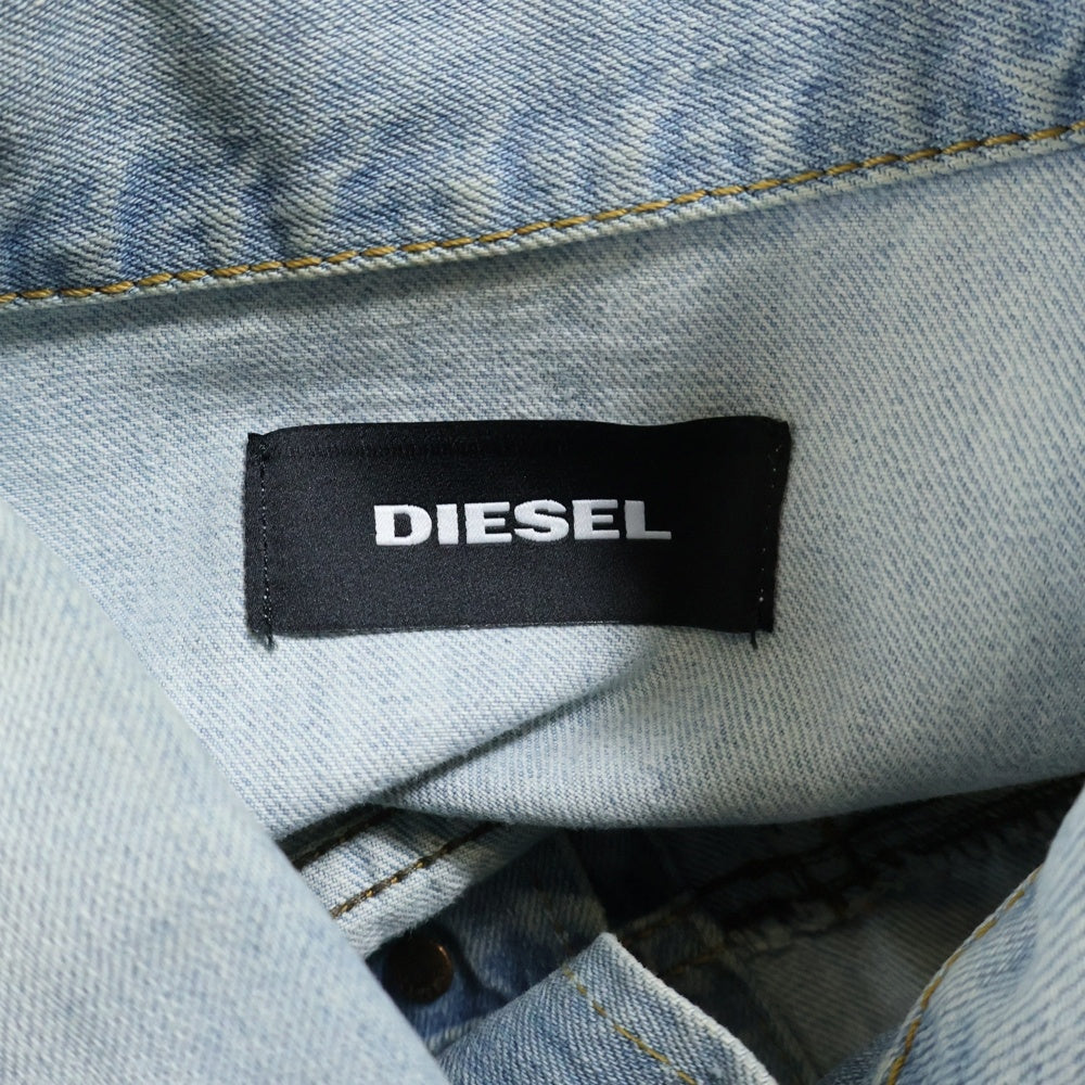 DIESEL(ディーゼル) デニムジャケット Gジャン ペイント加工 インディゴ